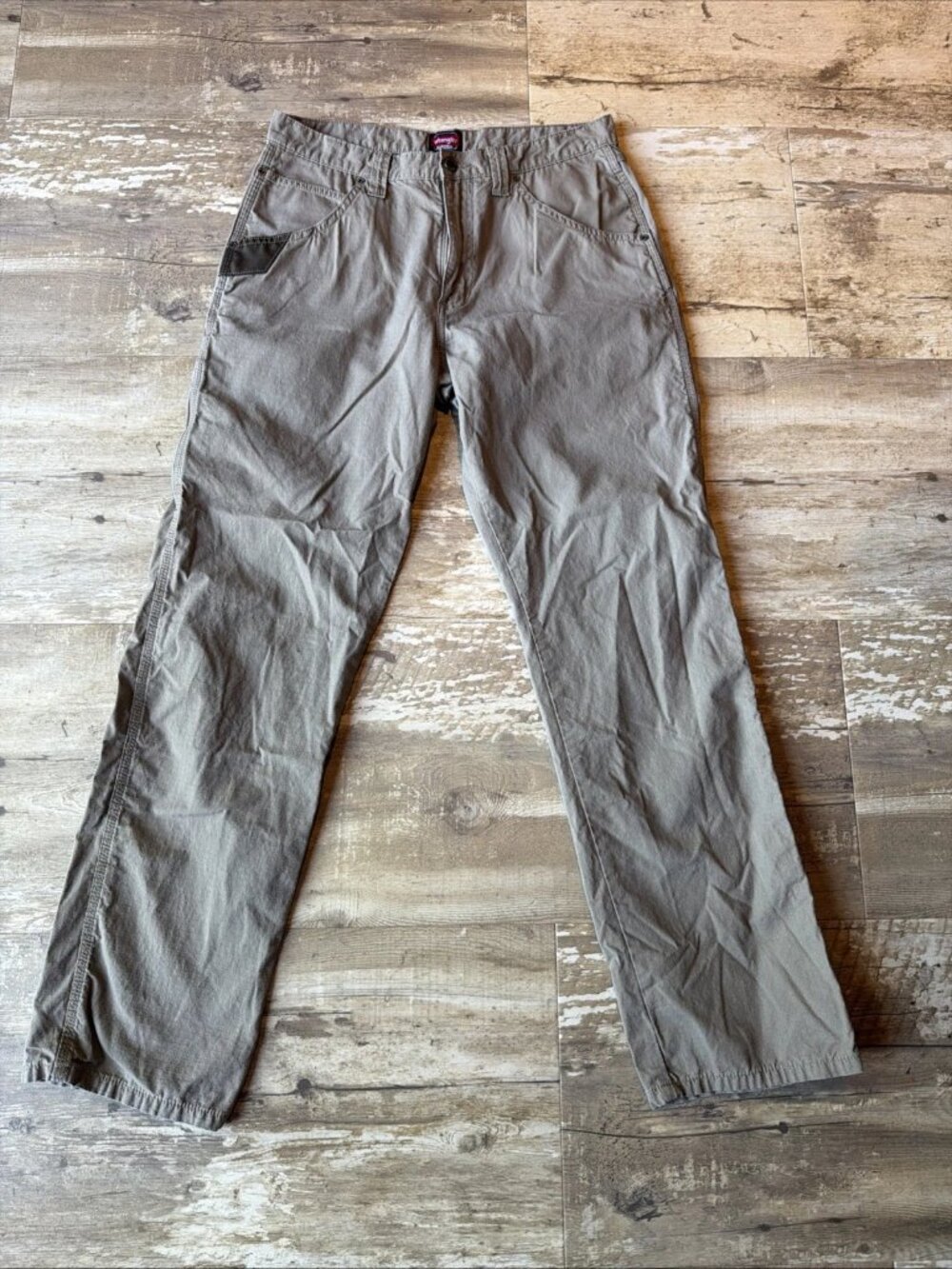 WRANGLER Workwear Ripstop Utility Chore Khaki Pants Men’s 32x32